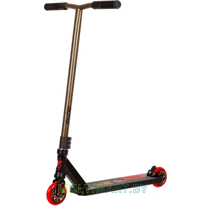 Самокат Novatrack Psycho 100A.PSYCHOP2.BZ22 (бронзовый/черный, 2022)